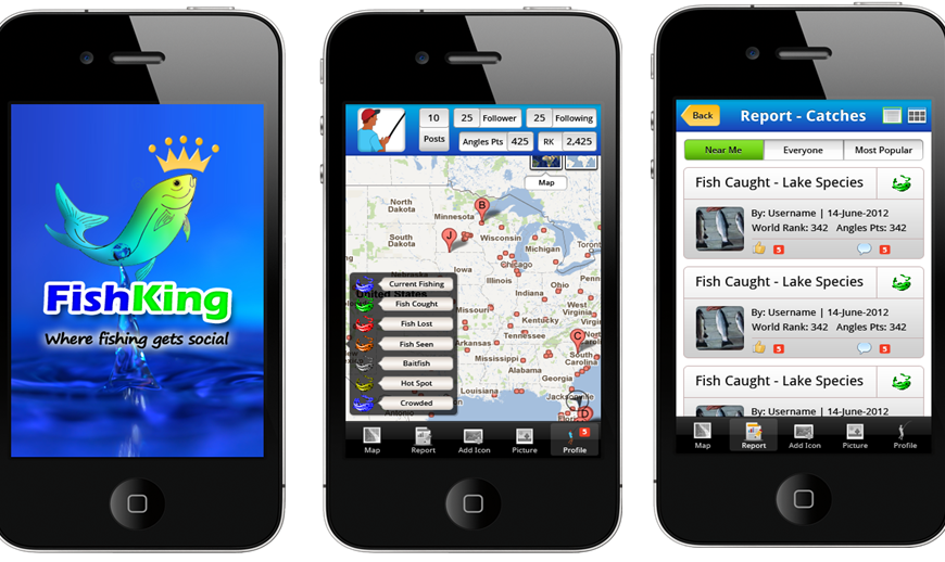 Fishing King – iPhone App for Fishing Management