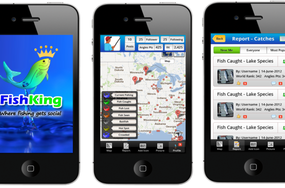 Fishing King – iPhone App for Fishing Management